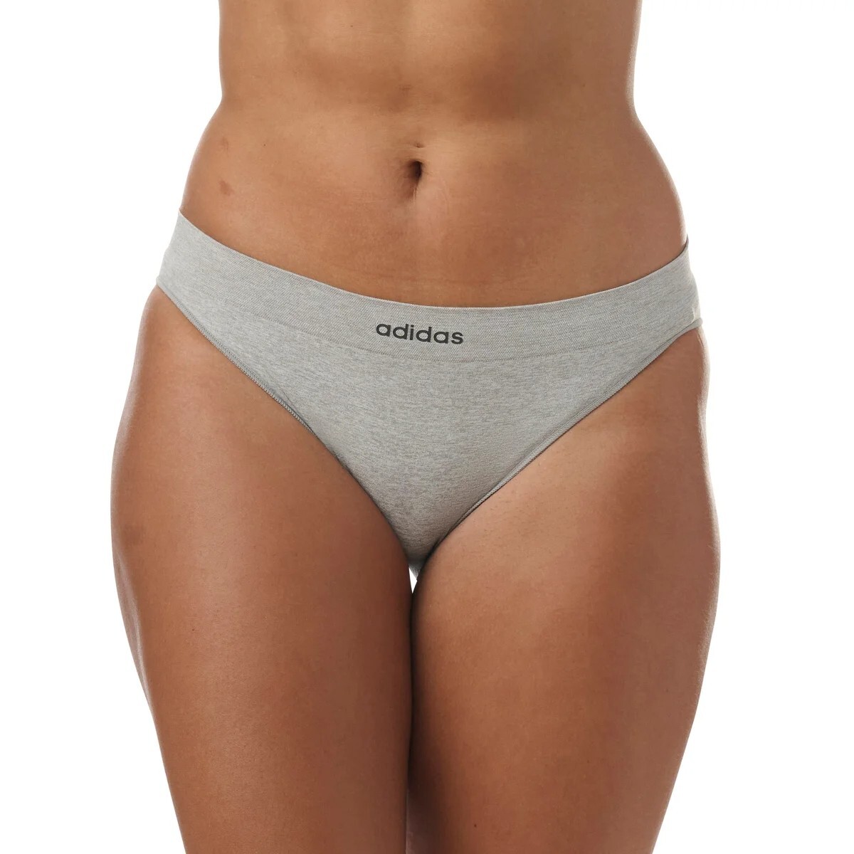 Women’s Adidas 4 Pack Multicolor Seamless Bikini Underwear, 1819886 Multi Sizes