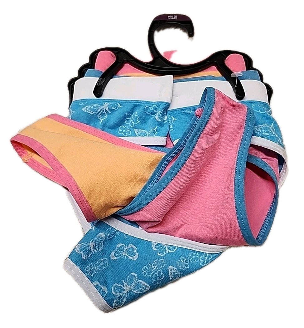 NWT Way To Celebrate 3-Pack Seamless Thong Panties Size XXL 20 Multicolor
