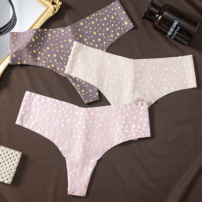 6PCS/LOT Ladies Womens Sexy Panties Thongs G string Bikinis Underwear Lingeries