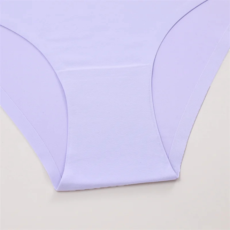 Low Rise Brief Panties Seamless Stretch Breathable Soft Comfortable Fits 6PCS
