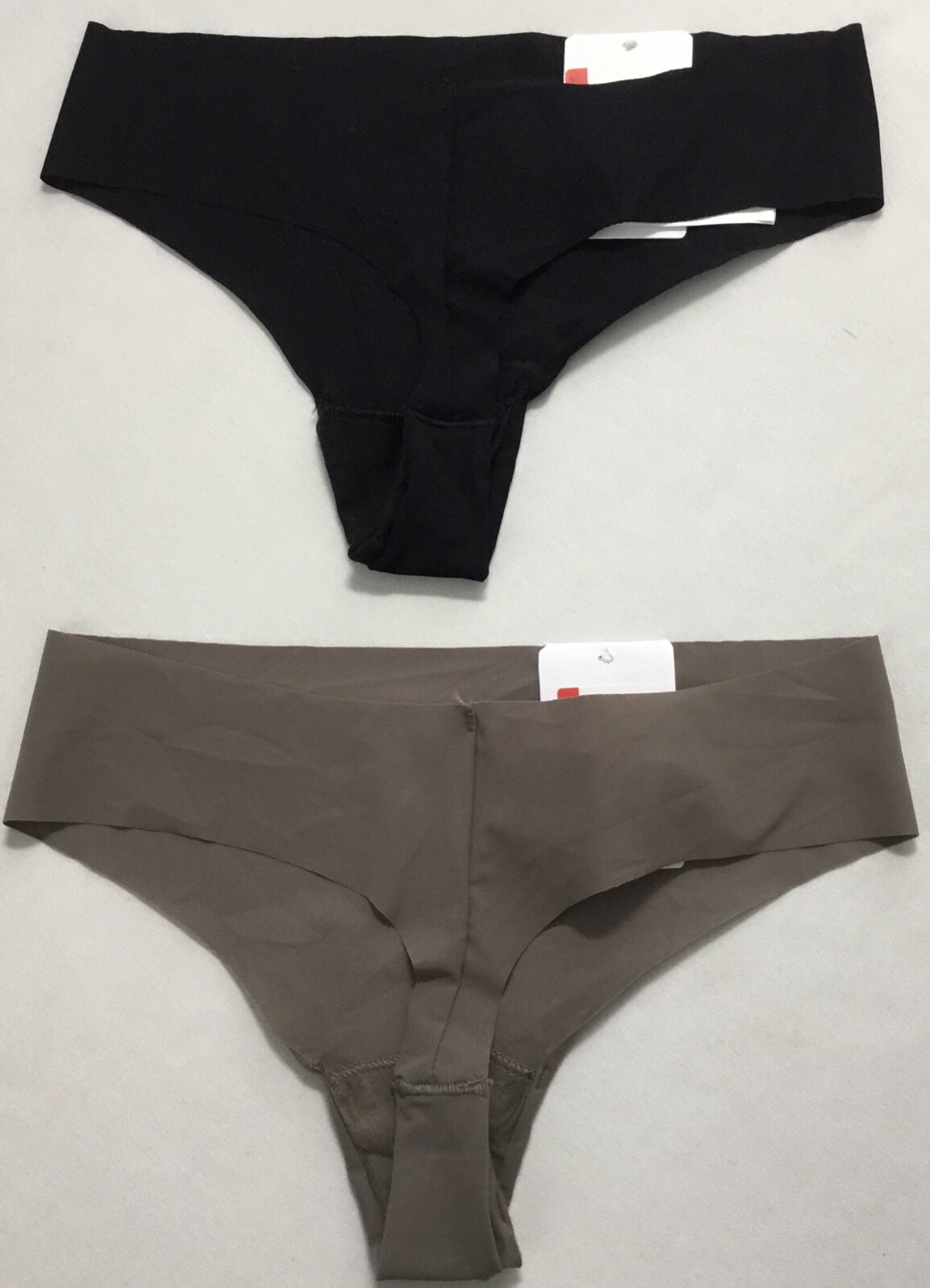 Calvin Klein WOMEN’S 2-Piece Set Thong D3428 Black Brown Size XL