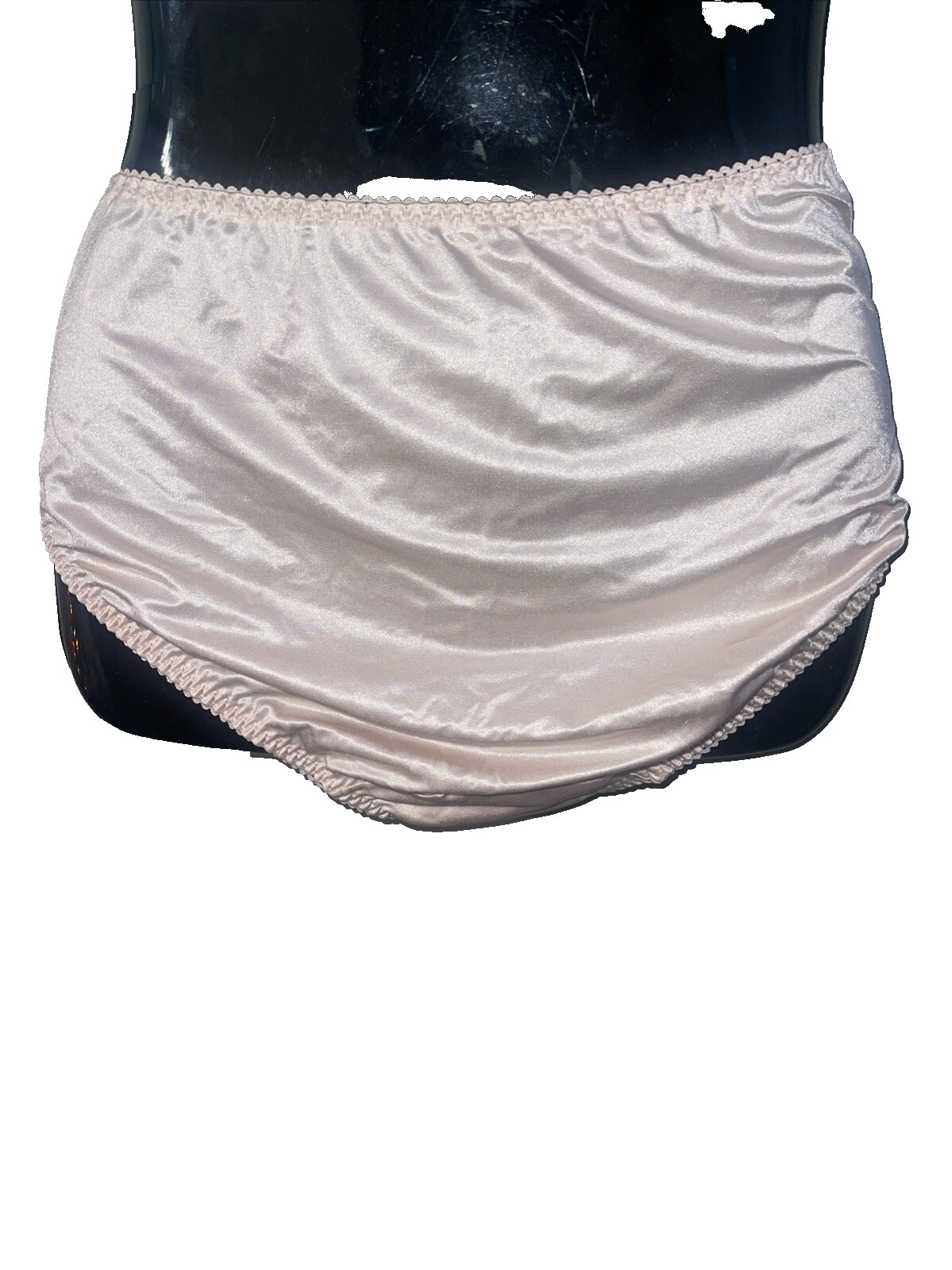 Vanity Fair Satin Shaping Brief Panty Beige 3X Sissy Fetish Granny Vintage Vibes