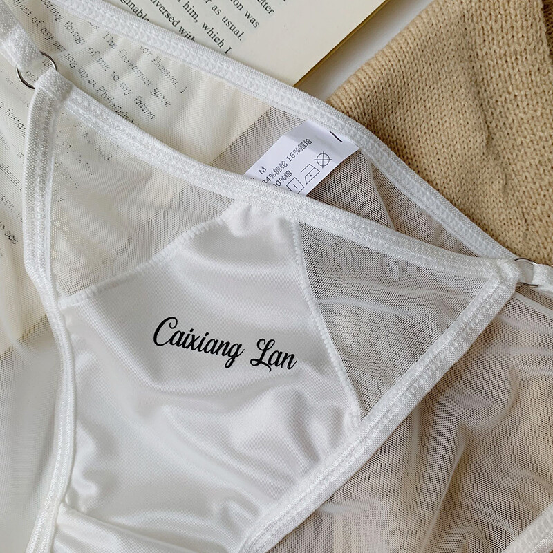 5 Pack Lot Sexy Womens Sheer Satin Panties Bikinis Lingeries Briefs Underwear