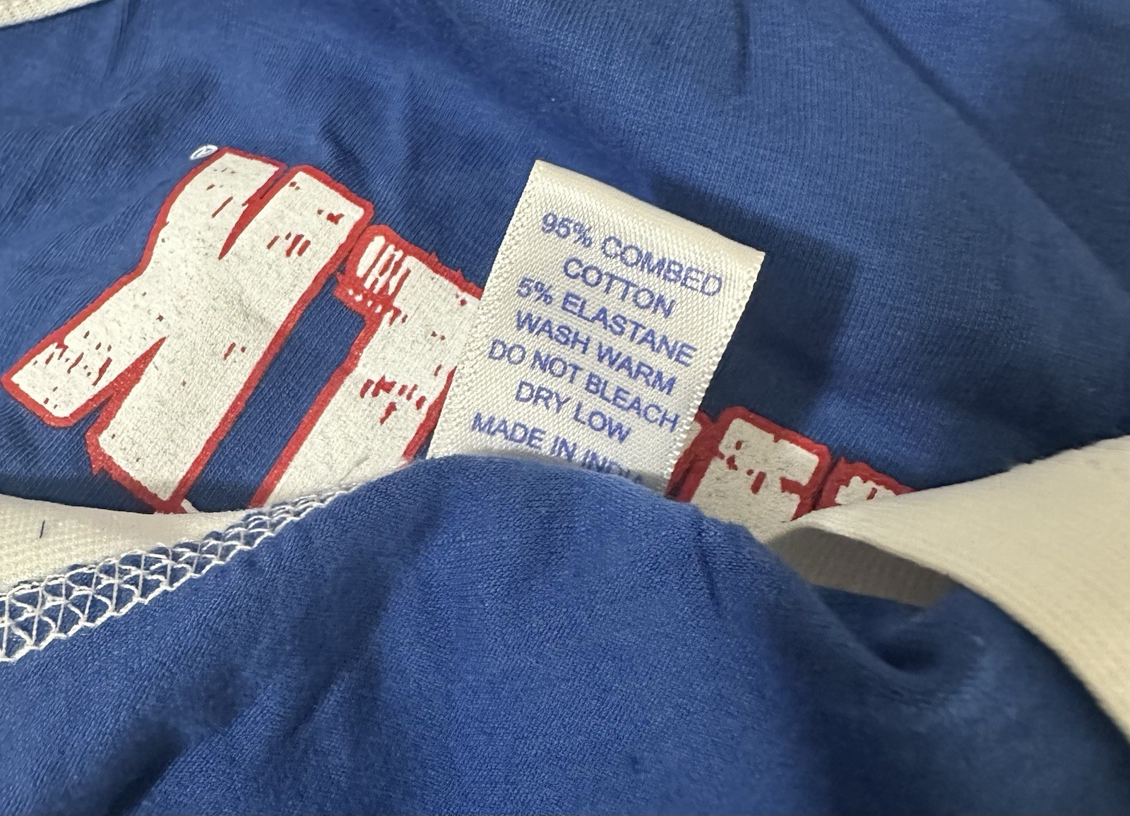 NWT KANSAS UNIVERSITY KU College Logo Panty Boy Shorts Underwear Panties Medium