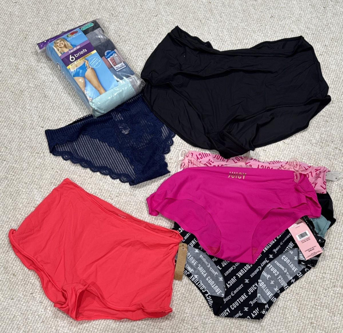 Women’s Underwear NEW NWT Mixed Lot various sizes skims Victoria’s Secret Juicy