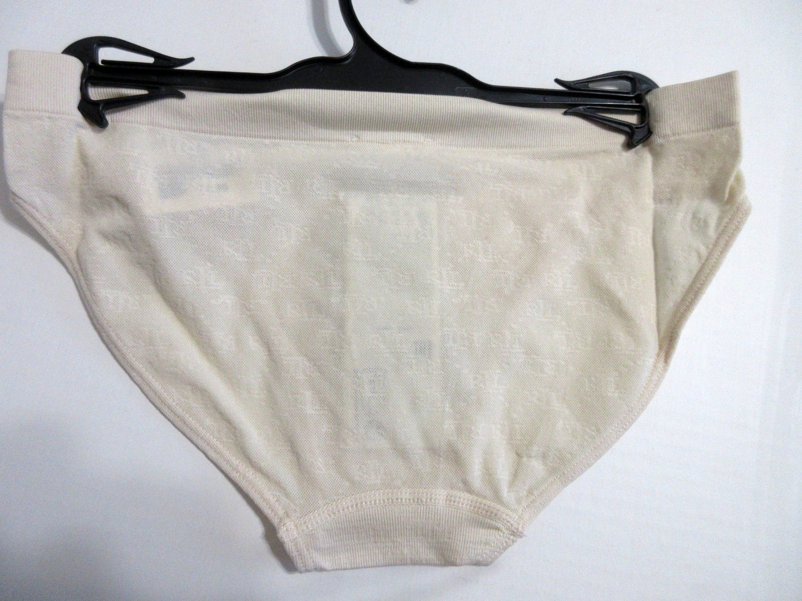 Lauren Ralph Lauren Monogram Mesh Jacquard BIKINI Underwear warm Sand Size ~ XS