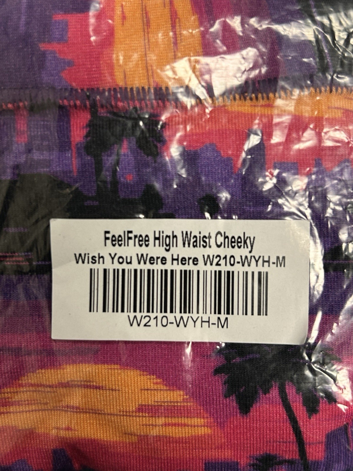 MeUndies UltraModal™ FeelFree High-Waisted Cheeky In Wish You Were Here Size M