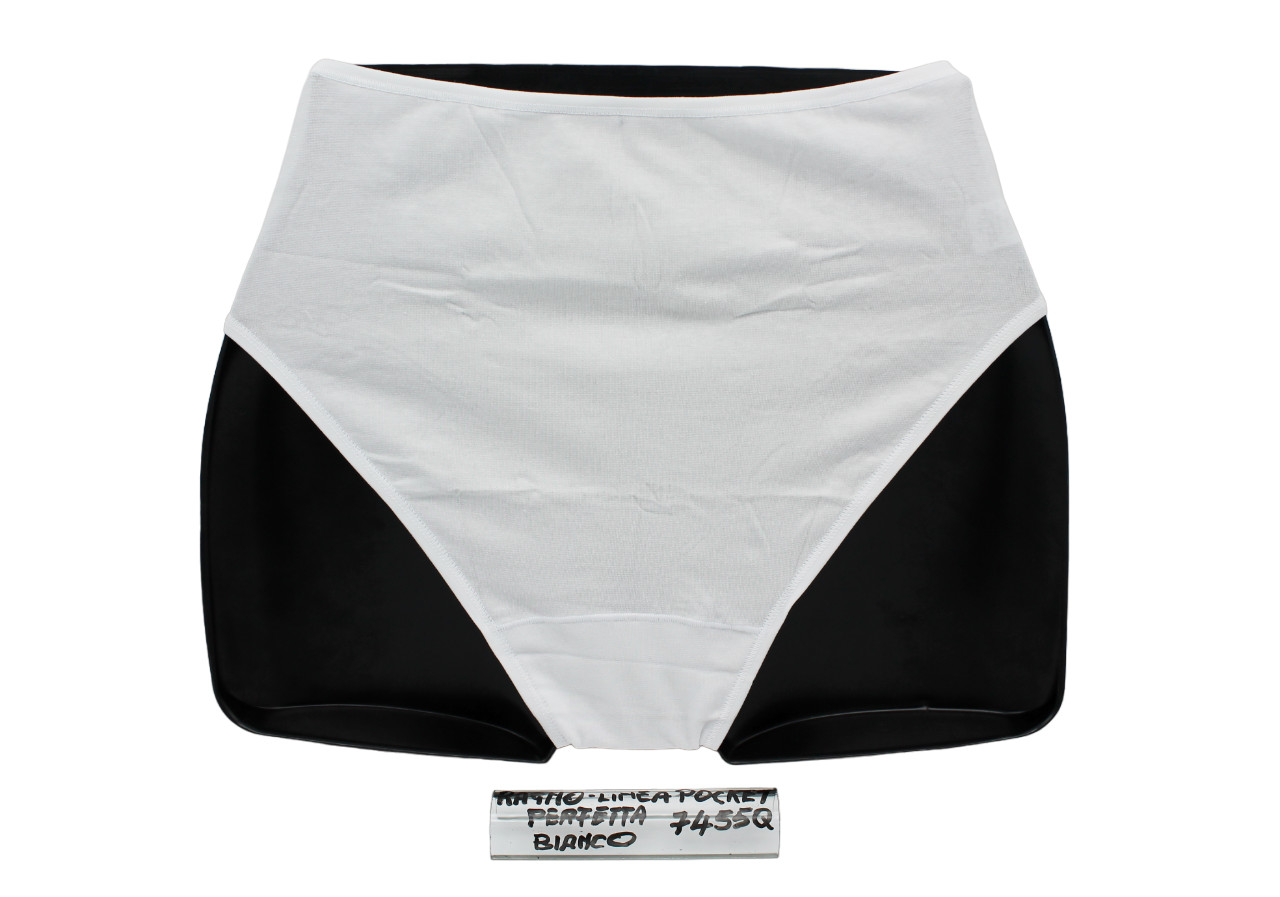 Women’s Midi Briefs, Black – White, Perfect (Pocket), 07455Q Spider