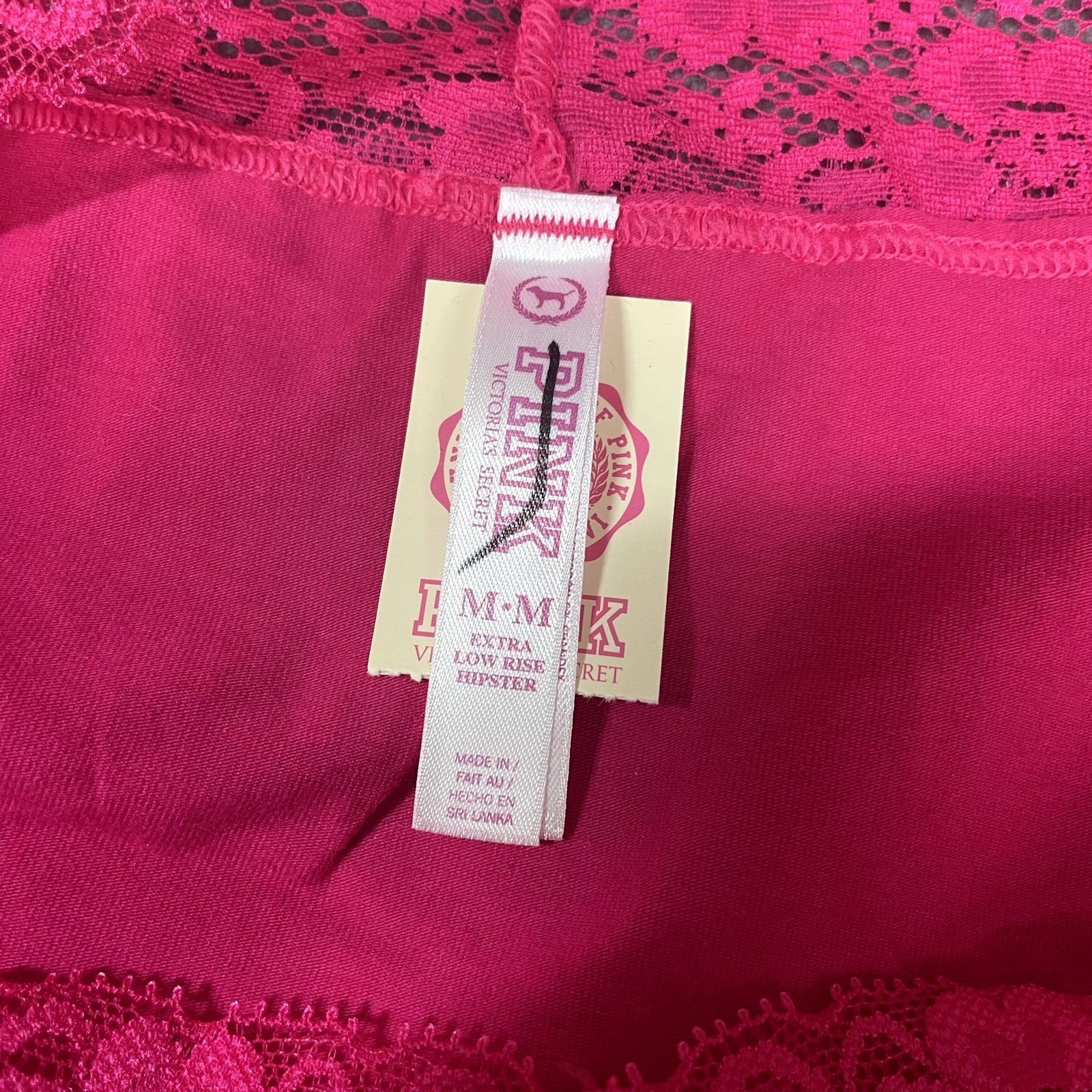 Victoria’s Secret PINK 2010 Extra Low Rise Hipster Panty Sequin Fashion Show
