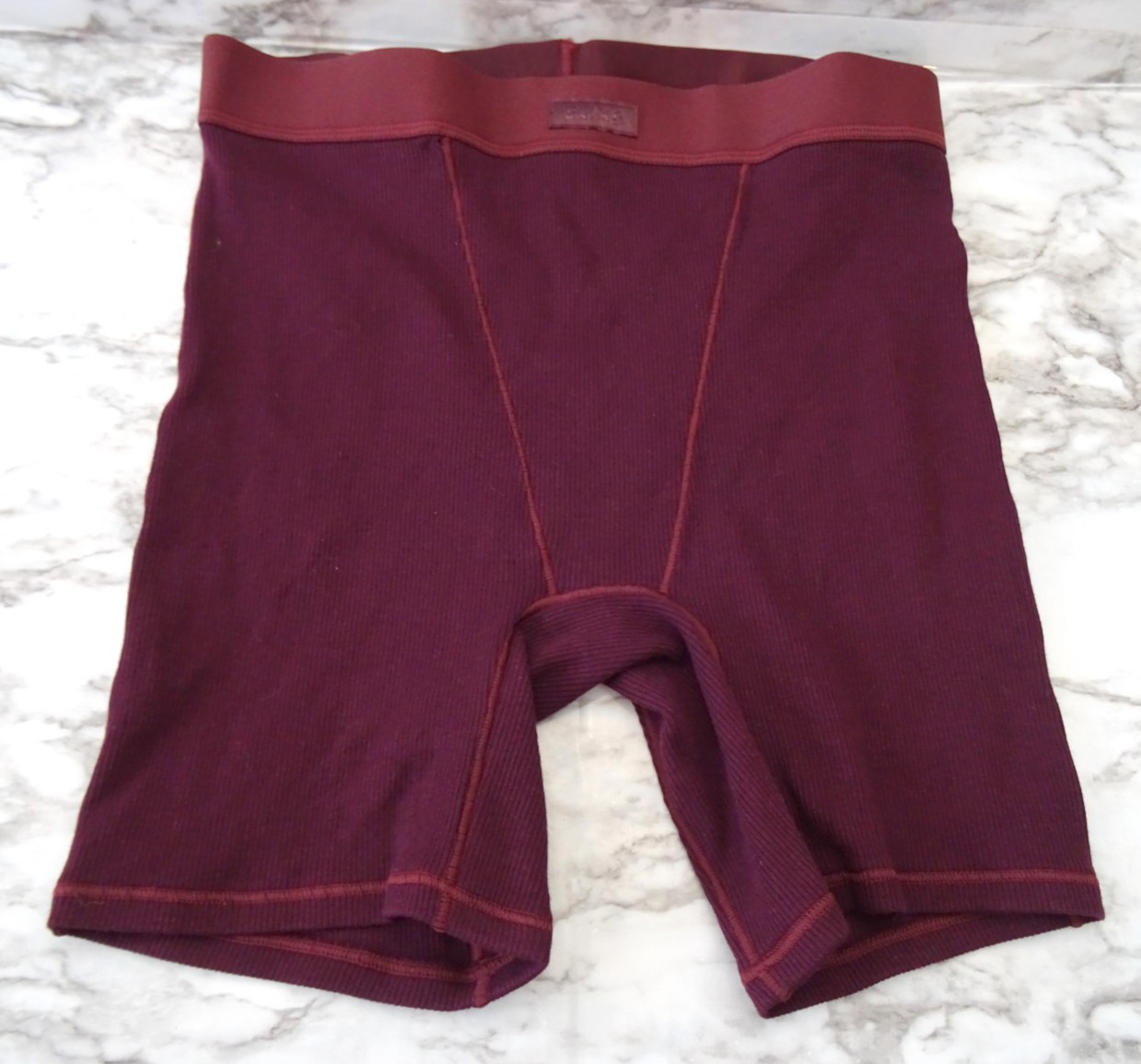 Skims# Women’s Cotton Rib Boxer Panties 1-Pack US Size S