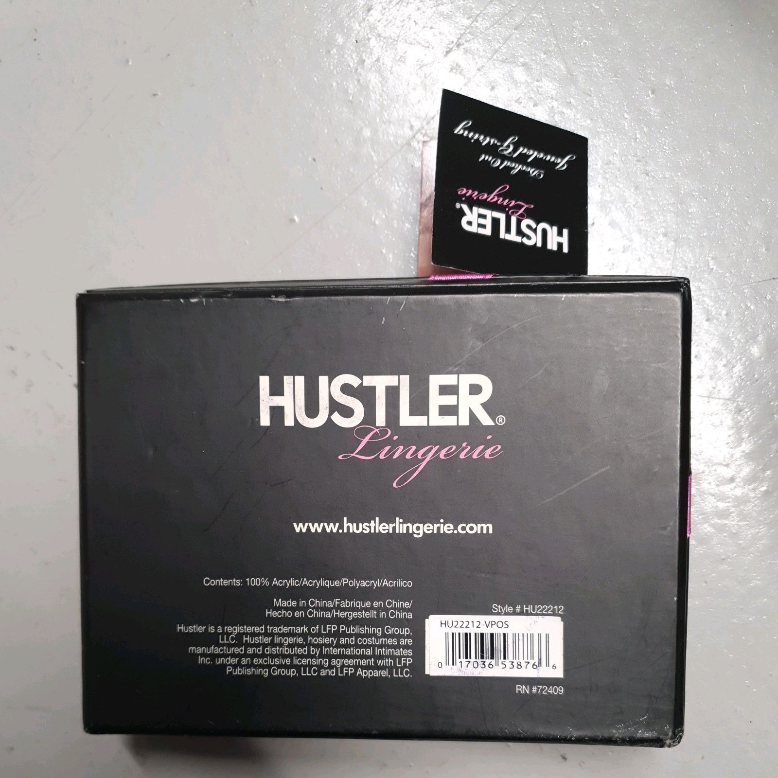 BN Vintage Hustler Pink Diamante Decked Out Jewelled G String Free Size VeryRare