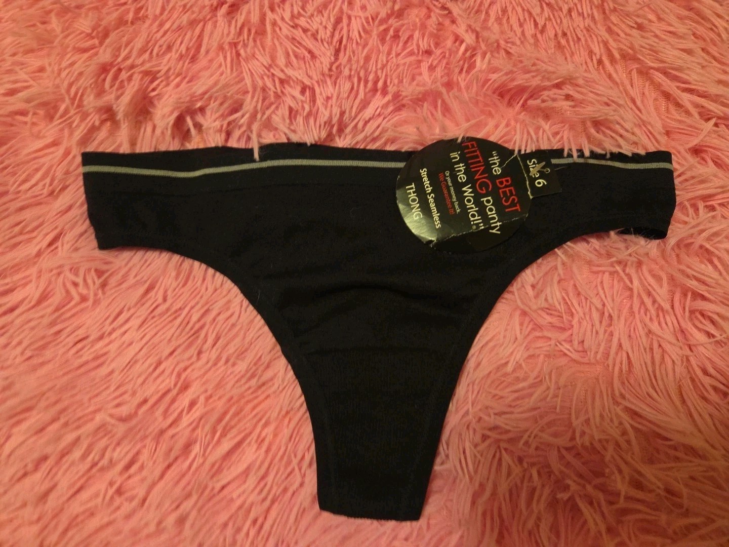 best fitting panties in the world Black Size 6