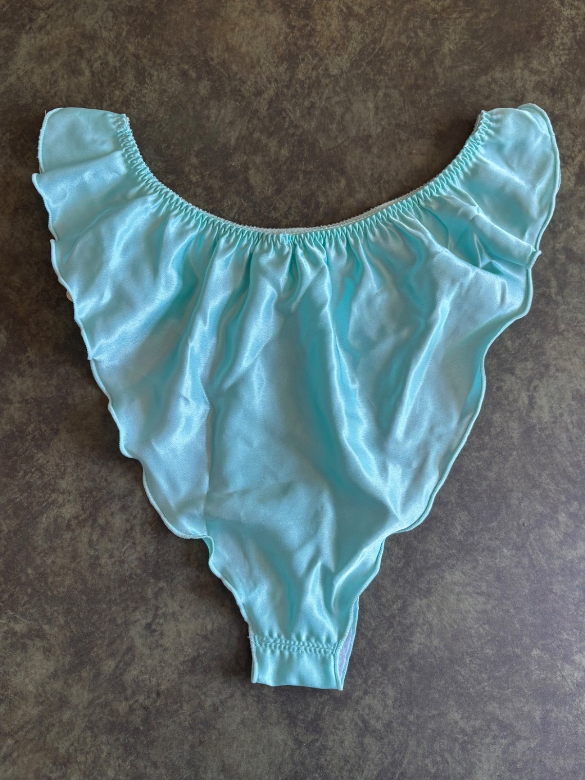Empire Intimates Queen Size Seafoam Green Frill Underwear sizes 2X, 3X, and 4X