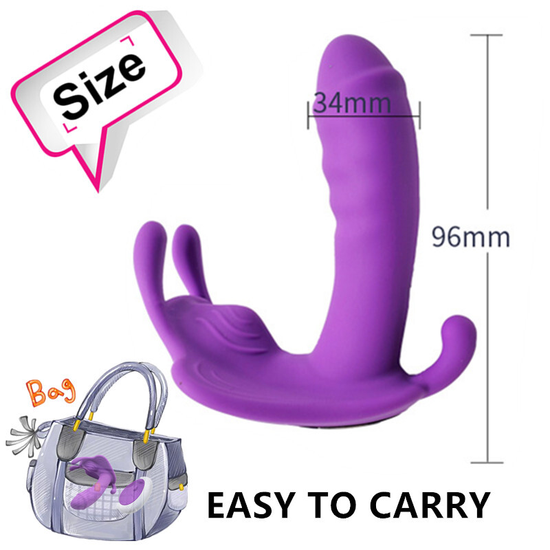 Waterproof Butterfly Vibrating Women Panties Massager Wireless APP Control NEW