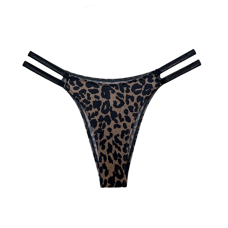 3 Pack Lot Sexy Womens Leopard Panties Bikinis Lingeries Briefs Ladies Underwear