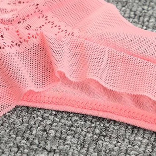6 Pack Lot Sexy Womens See Through Sheer Panties Thong G-string Underwear Briefs