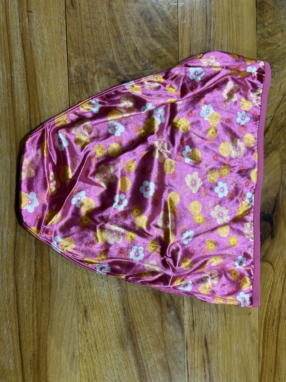 Vintage DELICATES Shiny PANTIES Hi-Cut Brief SATIN Stretch Second Skin Sz 8