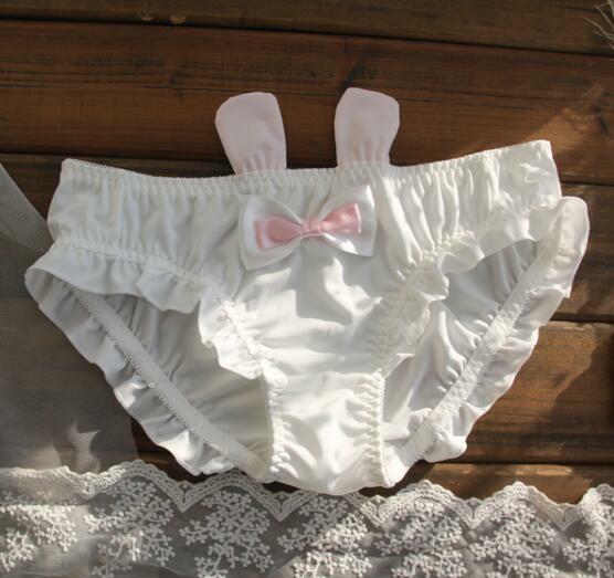 Japanese Cute Lolita Girls Panties Low Waist Underpants Intimates Briefs Sweet