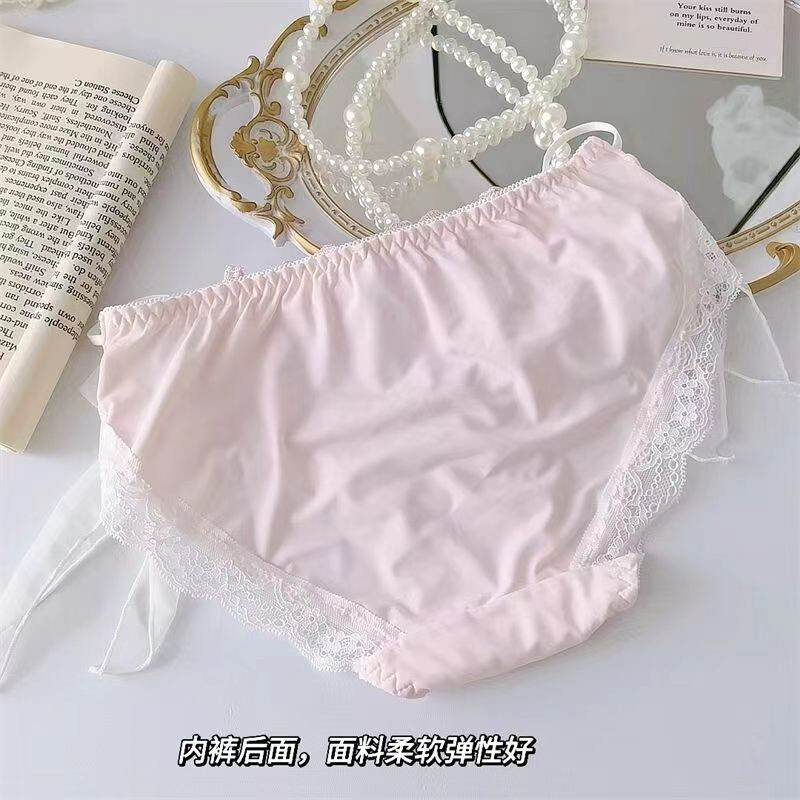 New Japanese Cute Girls Underwear Panties Briefs Floral Strappy Sweet Underpants
