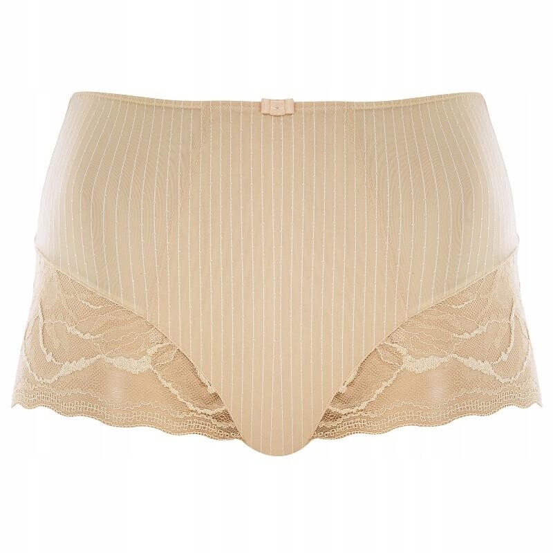 Fantasie Zoe Brief Soft Beige Nude Size XS 8 10 High Waist Knickers Lace 9268