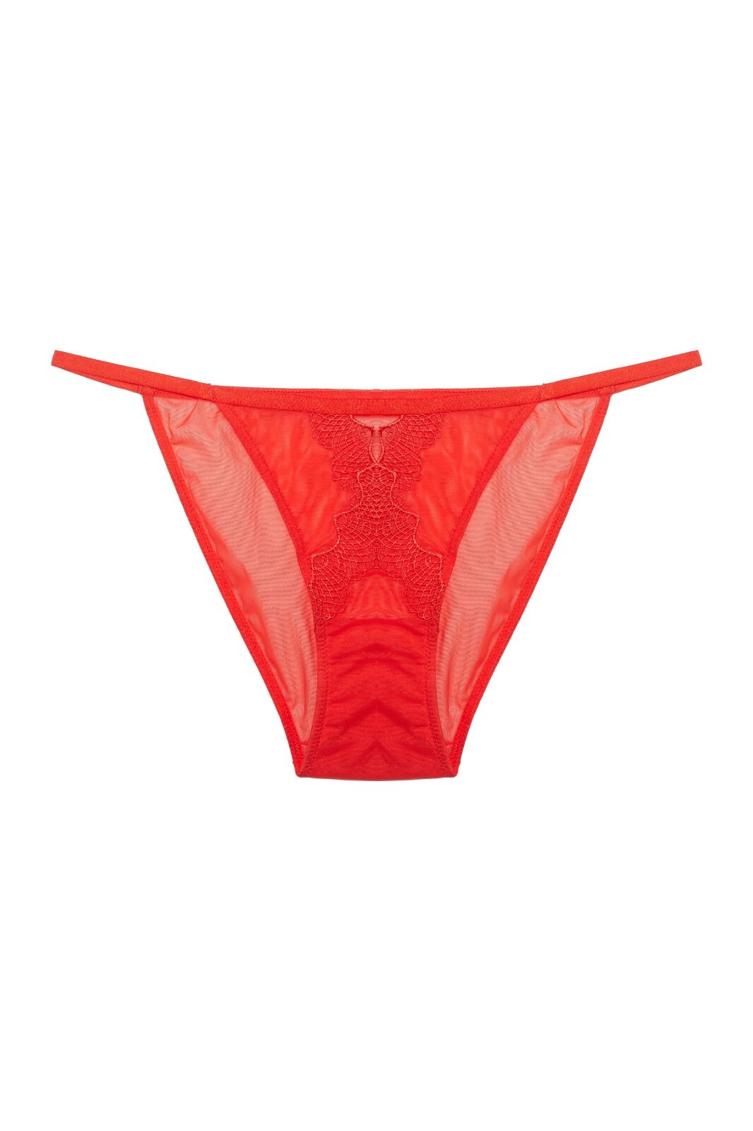 Playful PromiseS Hustler Grace Red Lace Trim Brief KNICKERS SIZE UK 14 RRP 29£