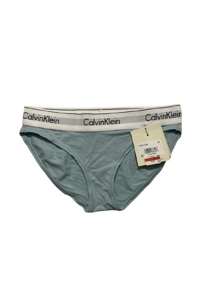 CALVIN KLEIN Icon Cotton Modal Bikini BLUE L