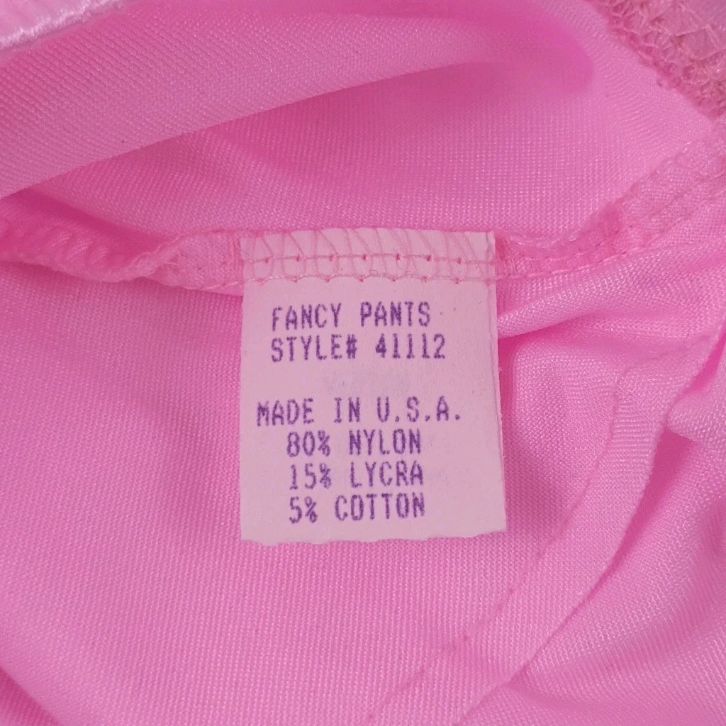 Fancy Pants Women’s Pink Double Ball Pocket Panties Size Medium New Old Stock