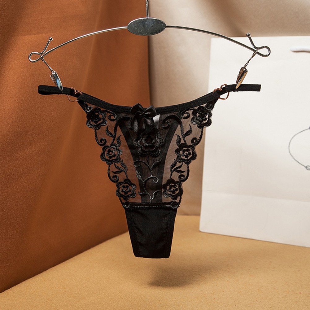 Hollow Lace Lowrise Panties for Women with Medium Elasticity and Style