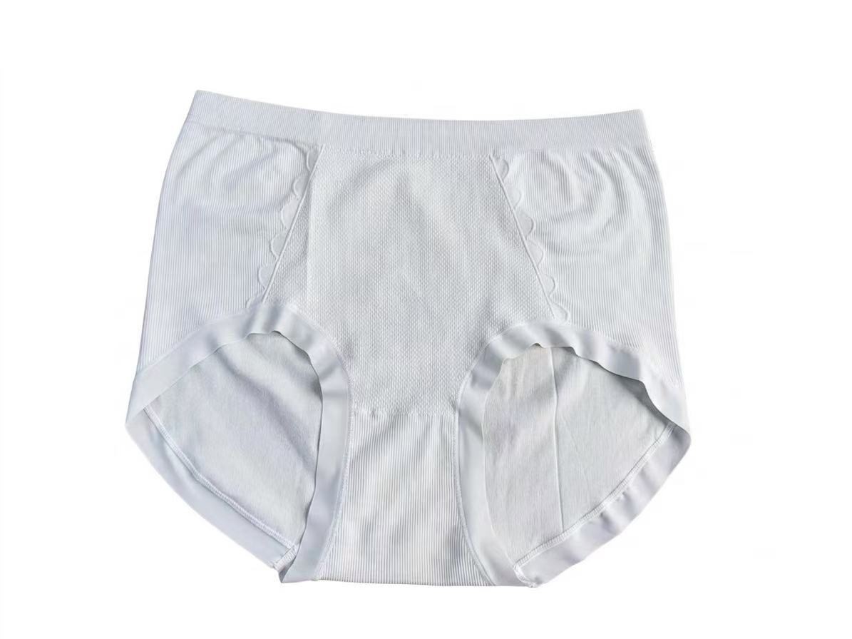 6ps Plus Size High-Waisted Nylon Minimalist Comfortable Women’s Pantie 155-240LB