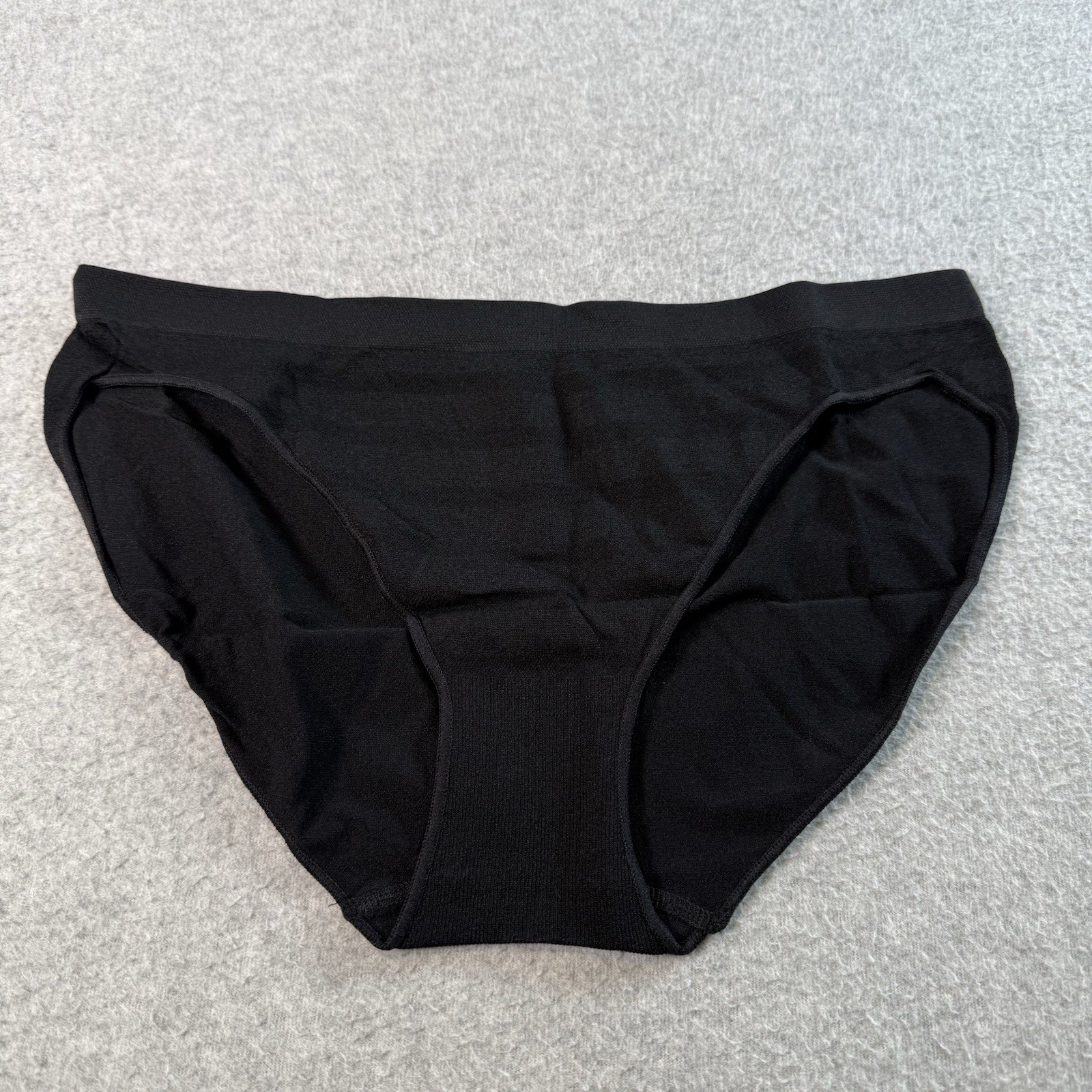 Bombas Womens Black Seamless Brief Underwear Size M/L 6-12 NEW