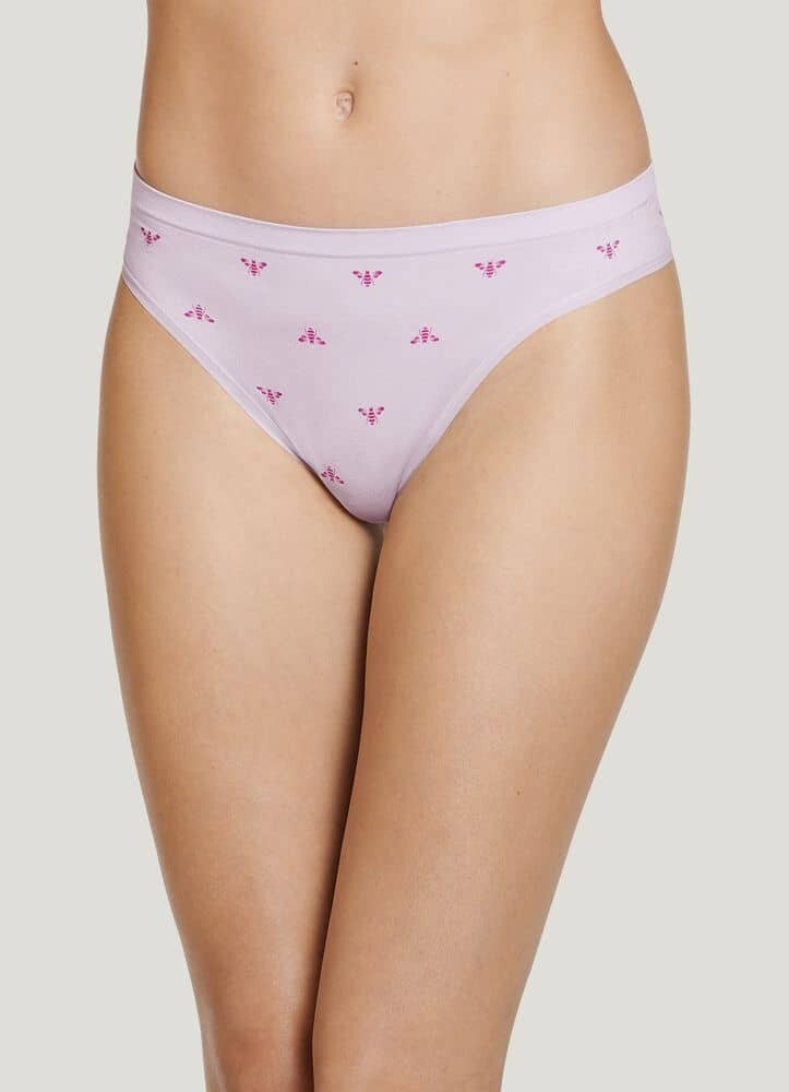 XL JOCKEY Women’s SEXY Smooth & Shine Seamfree Thong Panty NWT