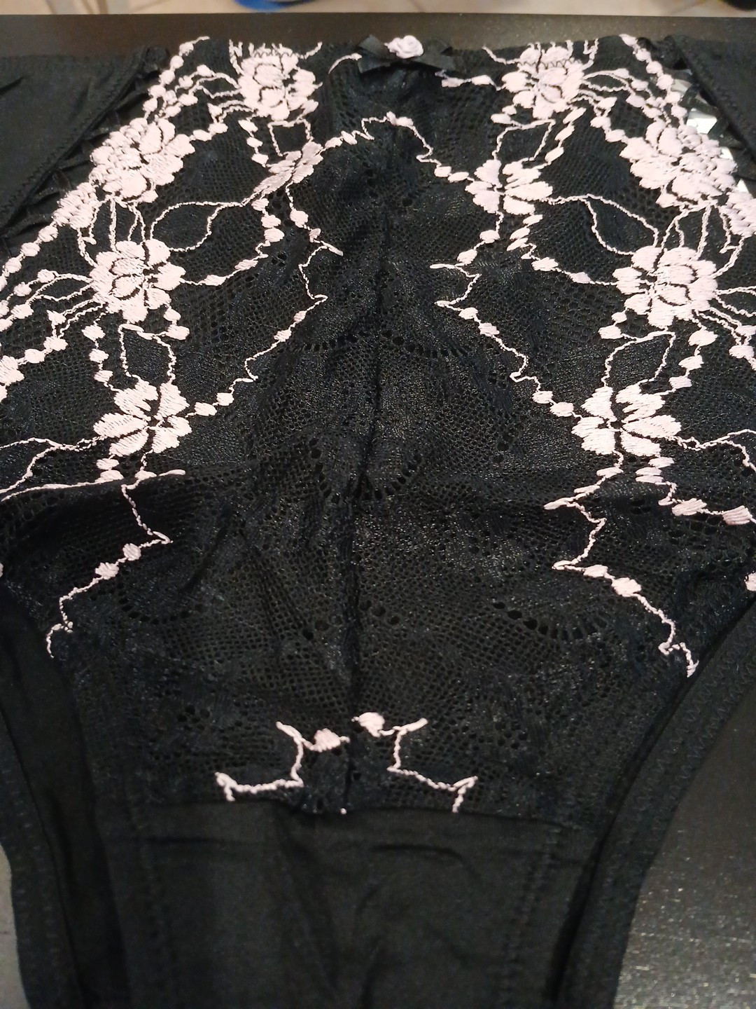 Lane Bryant 18/20 Cheeky Brief Blk Pink Cacique Seriously Sexy NEW W TAG