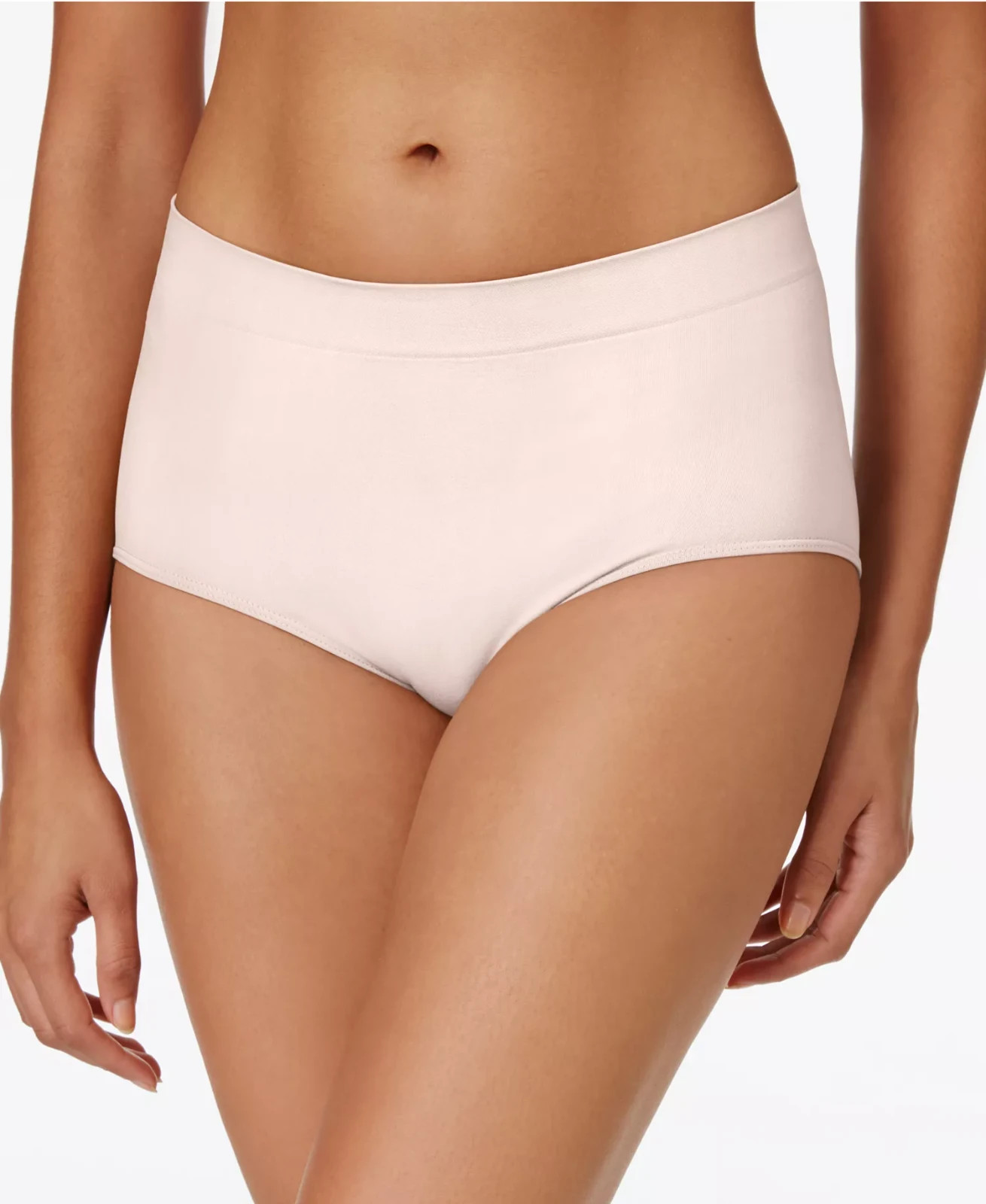 (NWT) BALI DF2361 One Smooth U All-Around Smoothing Brief Panty PINK XL/8
