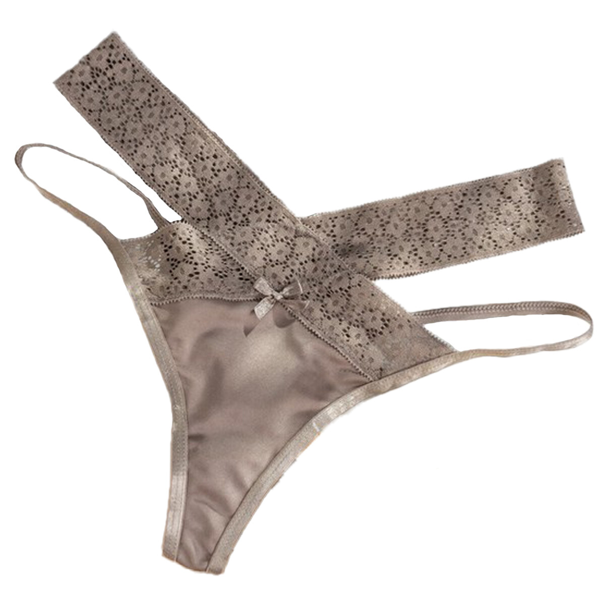 5 Pack Lot Womens Sexy G String Thongs Bikinis Panties Brief High Leg Underwear