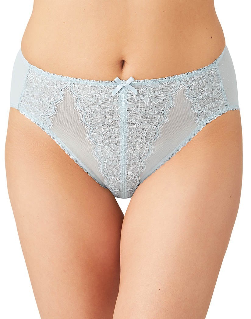 Wacoal Retro Chic Hi Cut Panty Cloud Blue Size M L98501