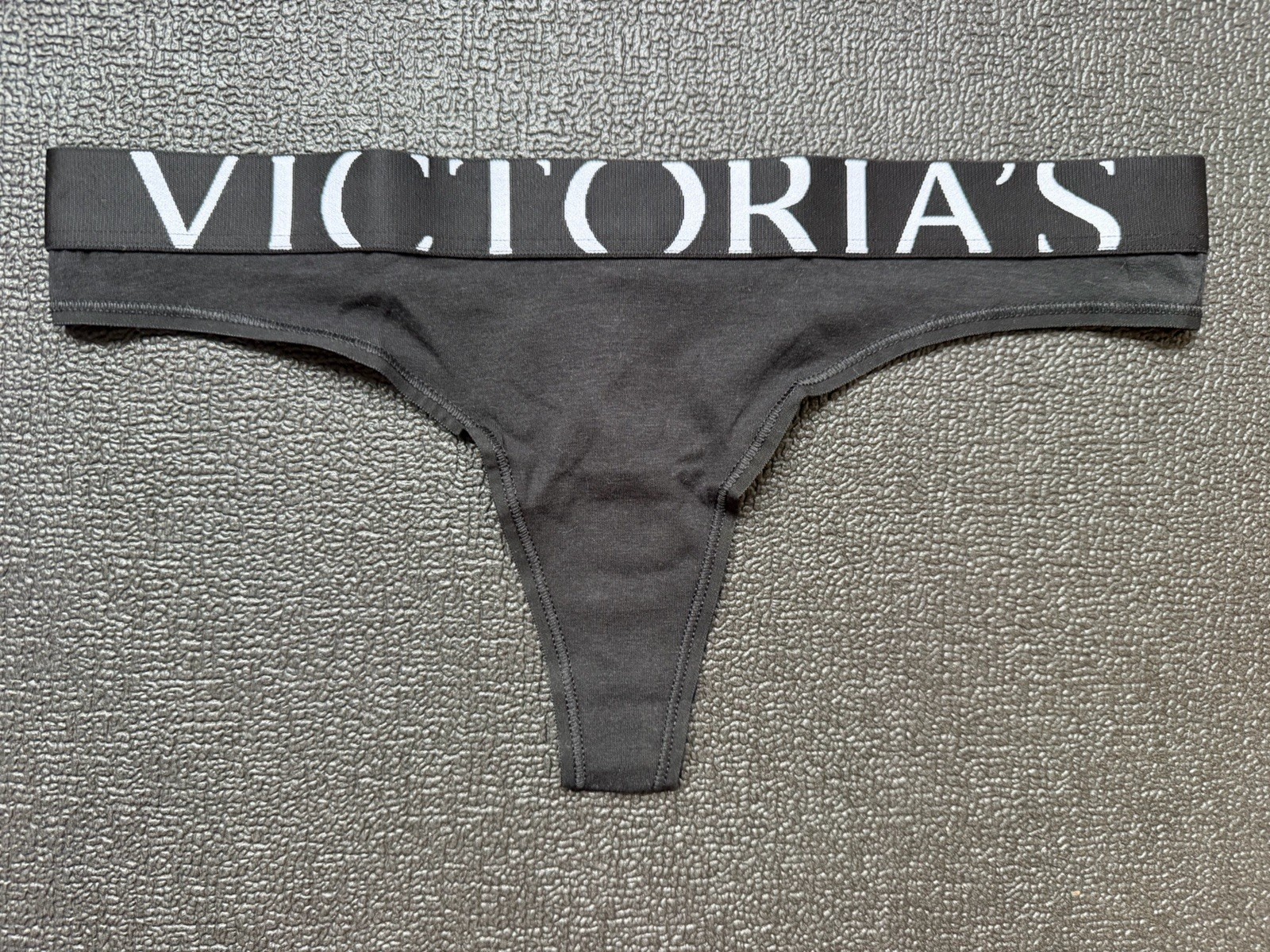 5 Pack Victoria’s Secret sz M Logo Cotton Thong String Panties Bundle Lot Set