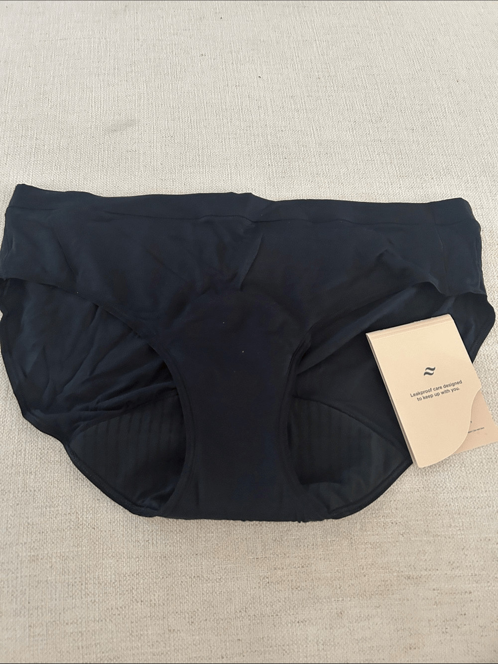 SAALT Leakproof Comfort Brief, Black, Size Large, NWT