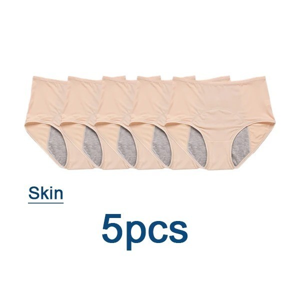 5Pc Women Everdries Leakproof Underwear Incontinence Protective Leak Proof Pants