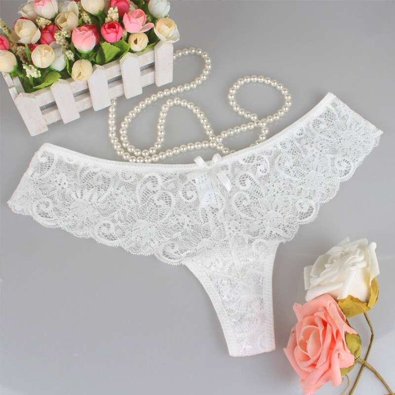 5 Packs Lot Womens Sexy Thongs G-String Lace Panties Briefs Lingeries Underwear