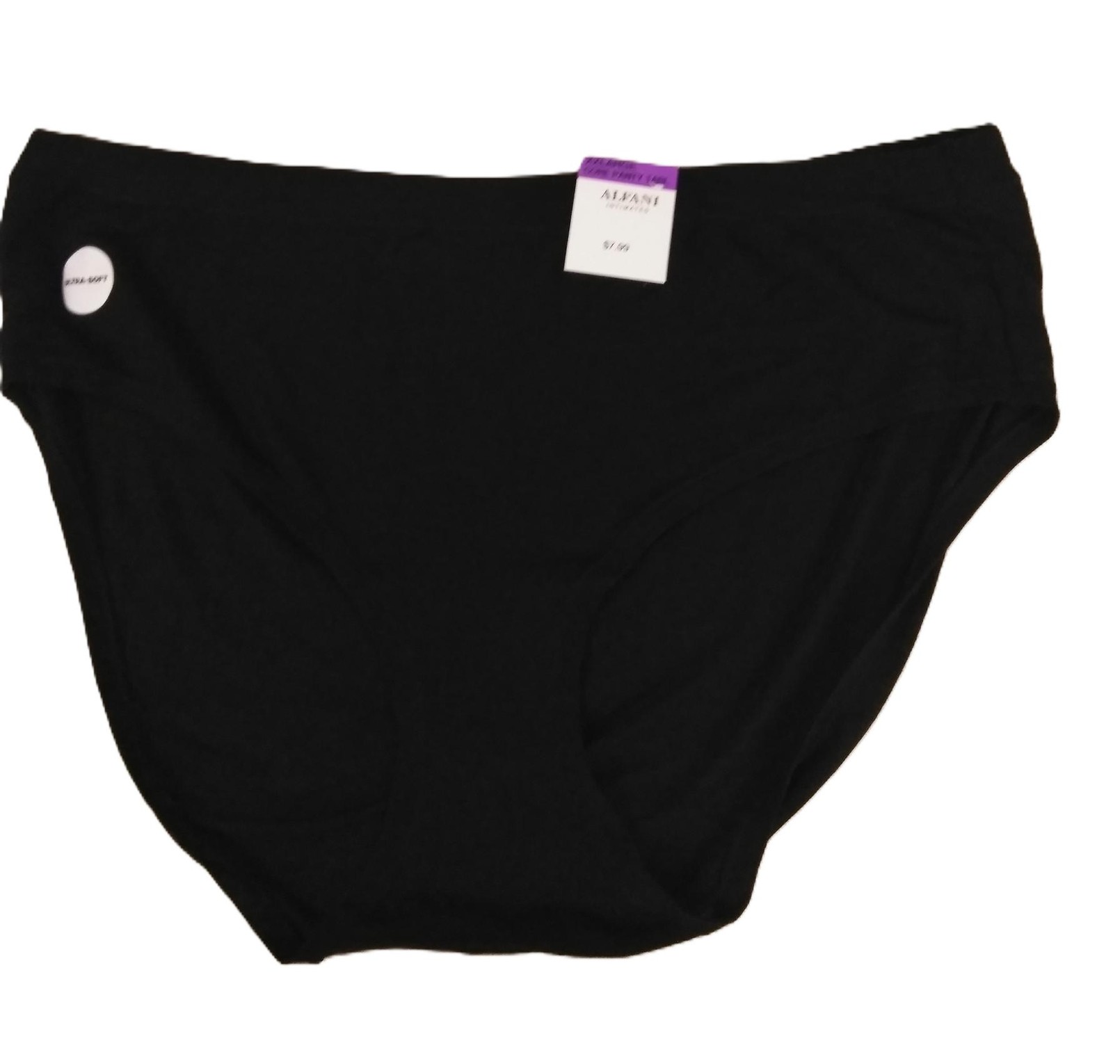 Alfani Intimates Women XXL 2XL Panty Underwear Black Blue Gray Ultra Soft 3 Pair