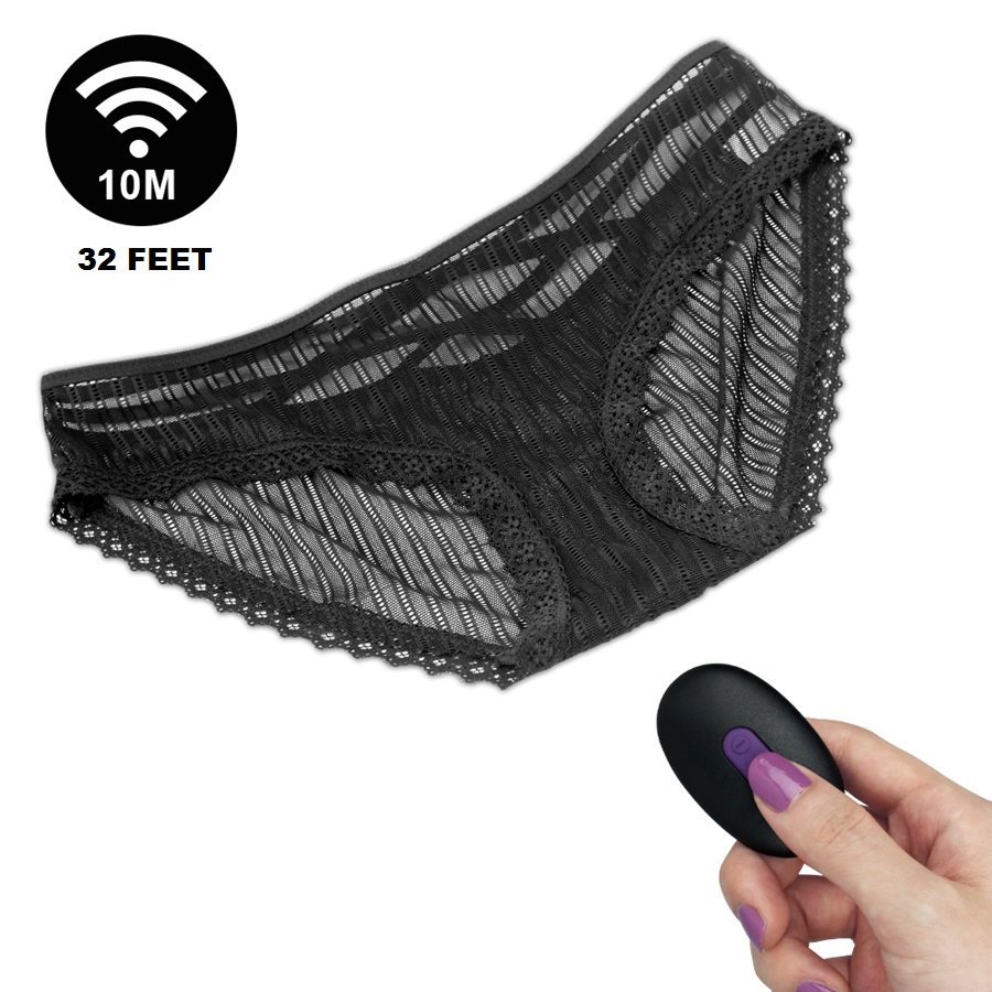 Wireless Remote Control Vibrating Panties 10Function Underwear Women Panties