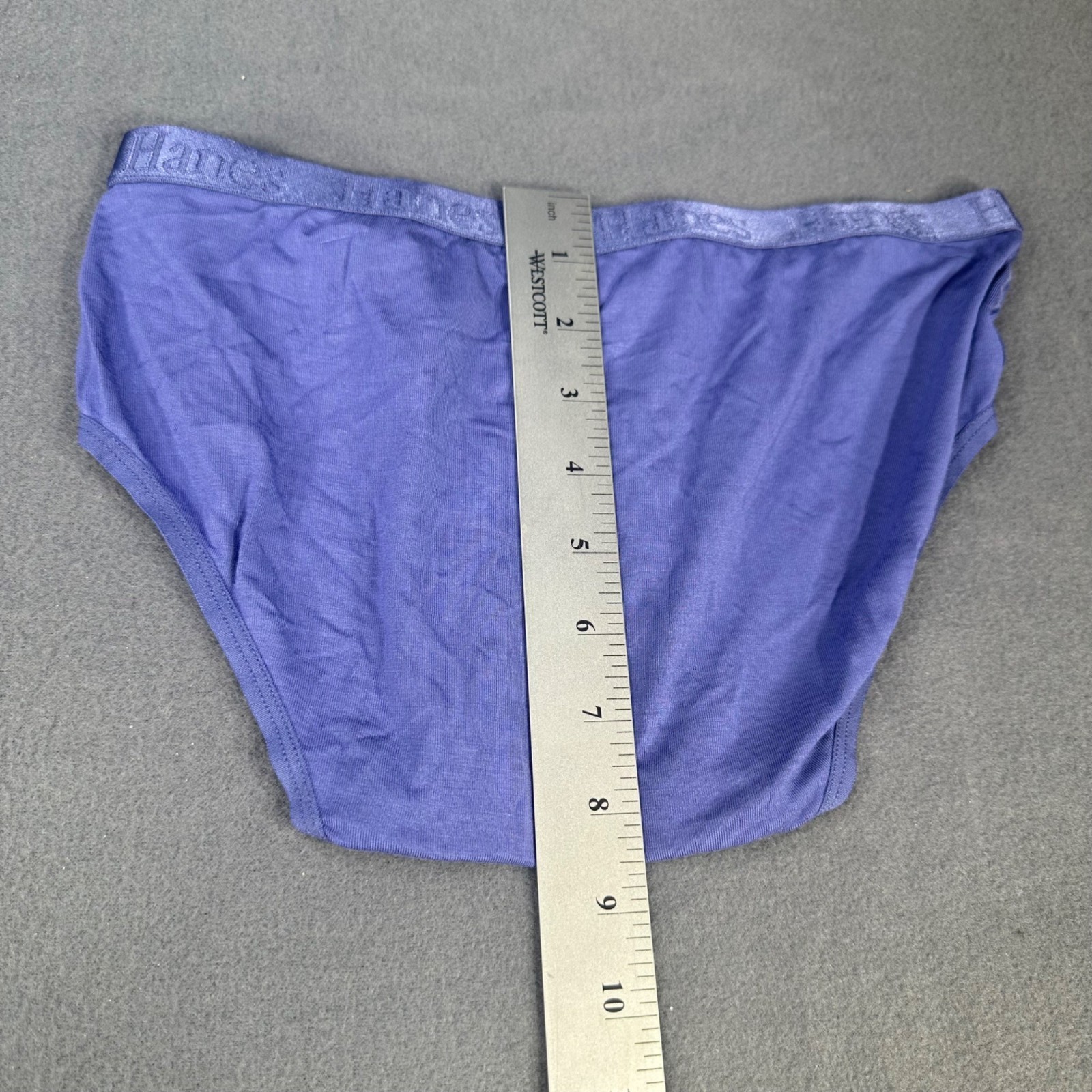 Hanes Originals Womens Size Small 5 Hipsters Bamboo Blend Blue New Without Tags