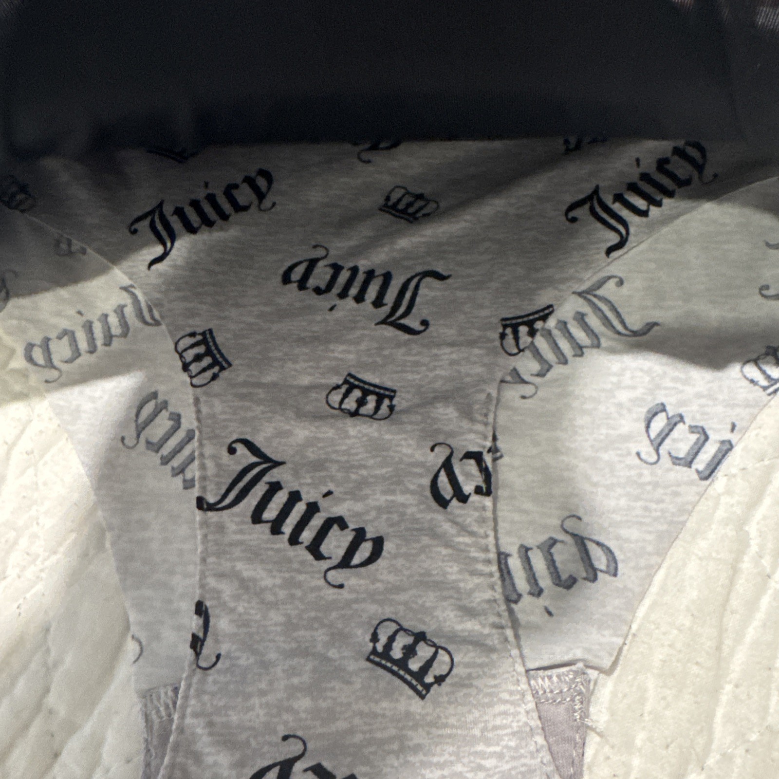 Juicy Couture Intimates 5 Pack Bikini Panties Underwear XL Pink White Black Gray