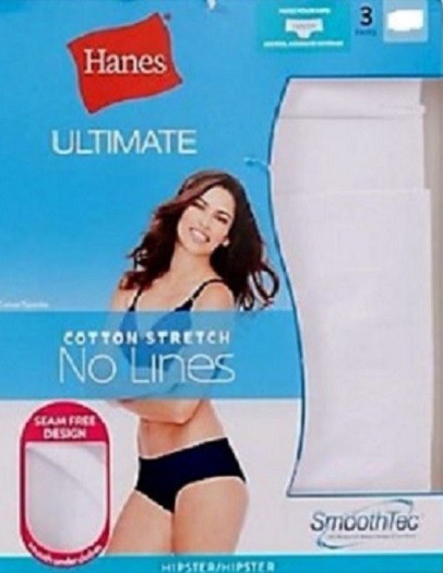 HANES ULITMATE SMOOTH-TEC 3-PACK PANTIES SIZE 8-X LARGE CHOOSE STYLE NEW IN PKG