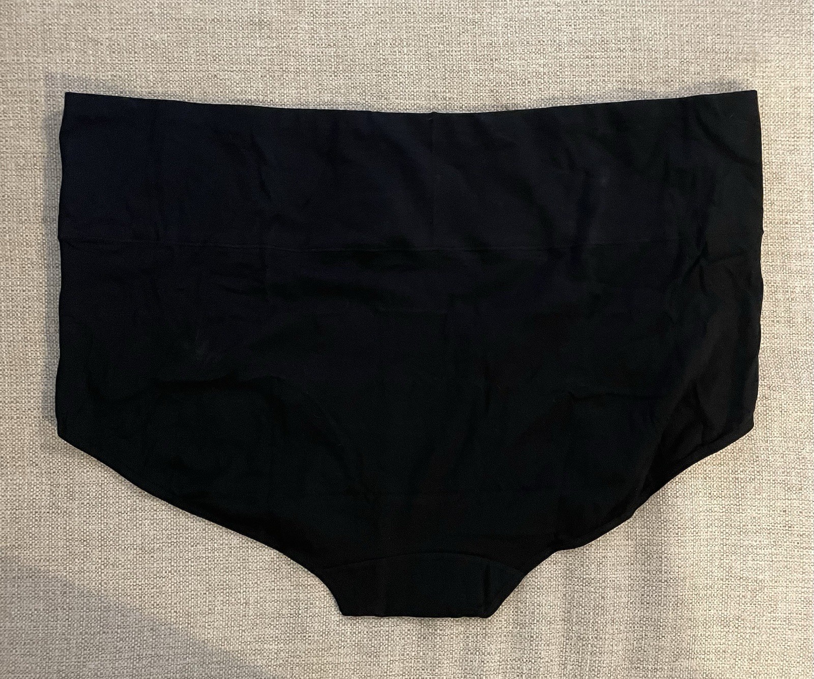 Wirarpa Postpartum High Waisted Cotton Briefs Panties Women’s 7XL Black 4 Pack