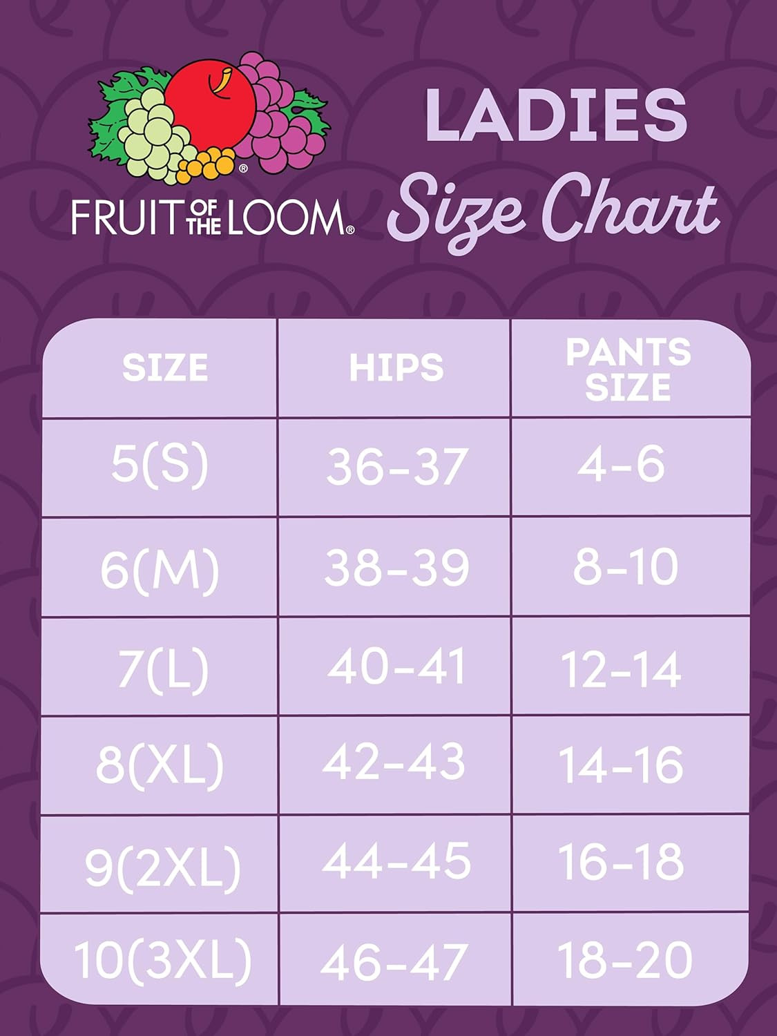 Women’S Lightweight Microfiber Underwear, Smooth under Clothes, Available in plu