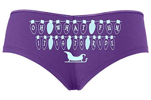 Knaughty Knickers Oh What Fun It is to Ride Me Sexy Cute Panties Hotwife