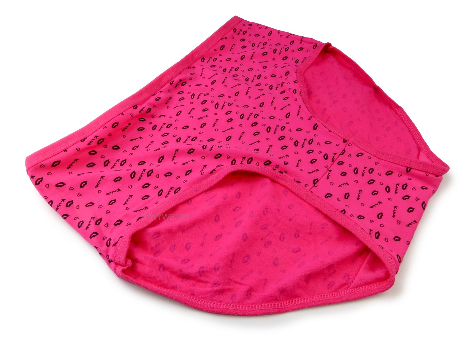 Lot 5 Pack Womens High Waist Poly Briefs High Cut Cotton Underwear Panties M-XXL