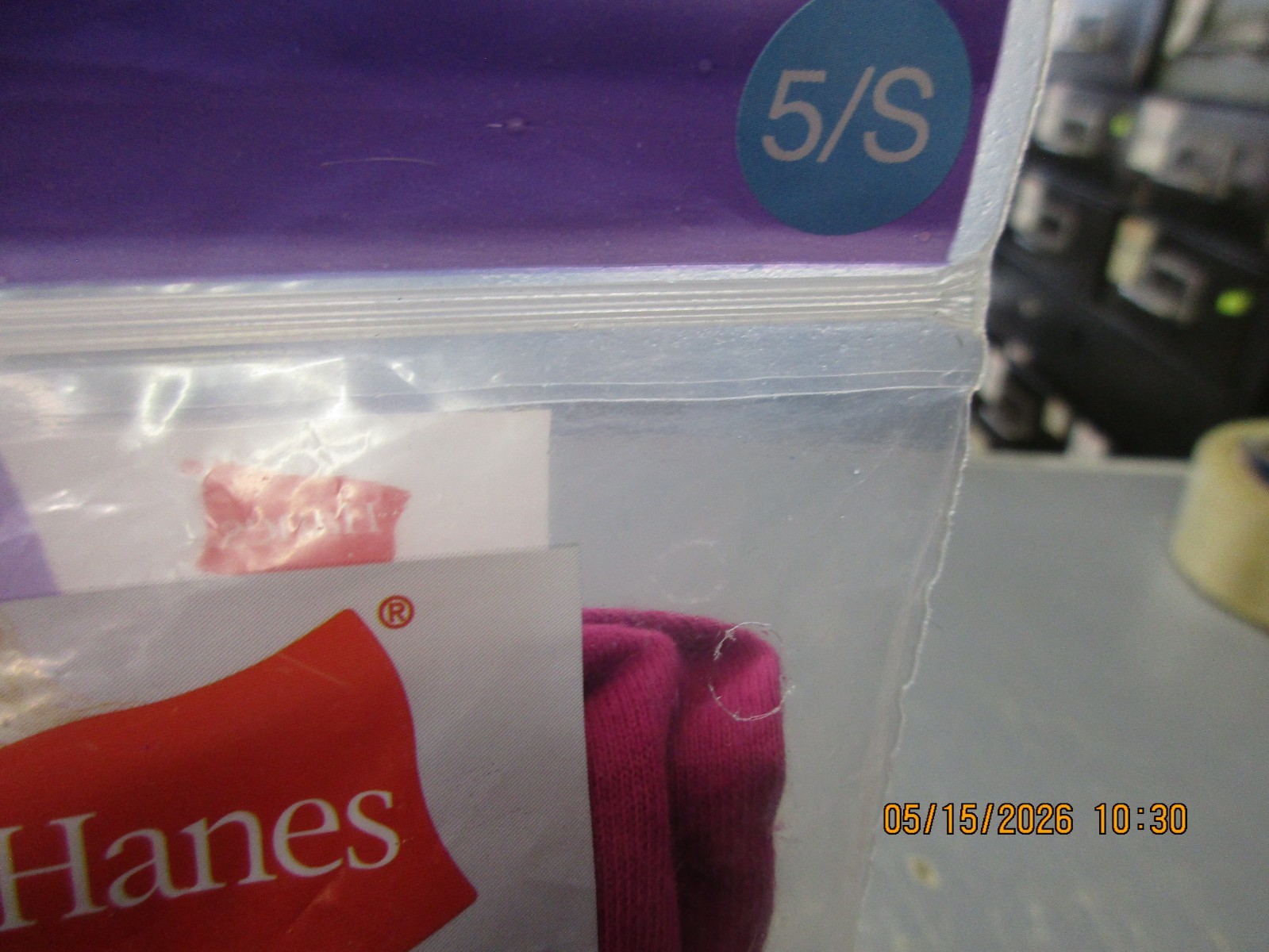 New Hanes Ultimate Breathable Cotton Briefs Panties -4 Pack – Size 5 Small