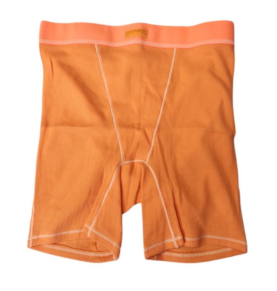Skims Womens Cotton Rib Boxer Underwear Apricot Daffodil Gray XXS XS S M L XL